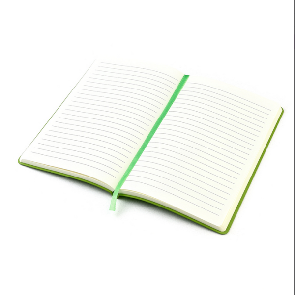 Блокнот A5 Monte в обложке с имитацией рисунка кожи и листами в полоску / Скетчбук 192 страницы